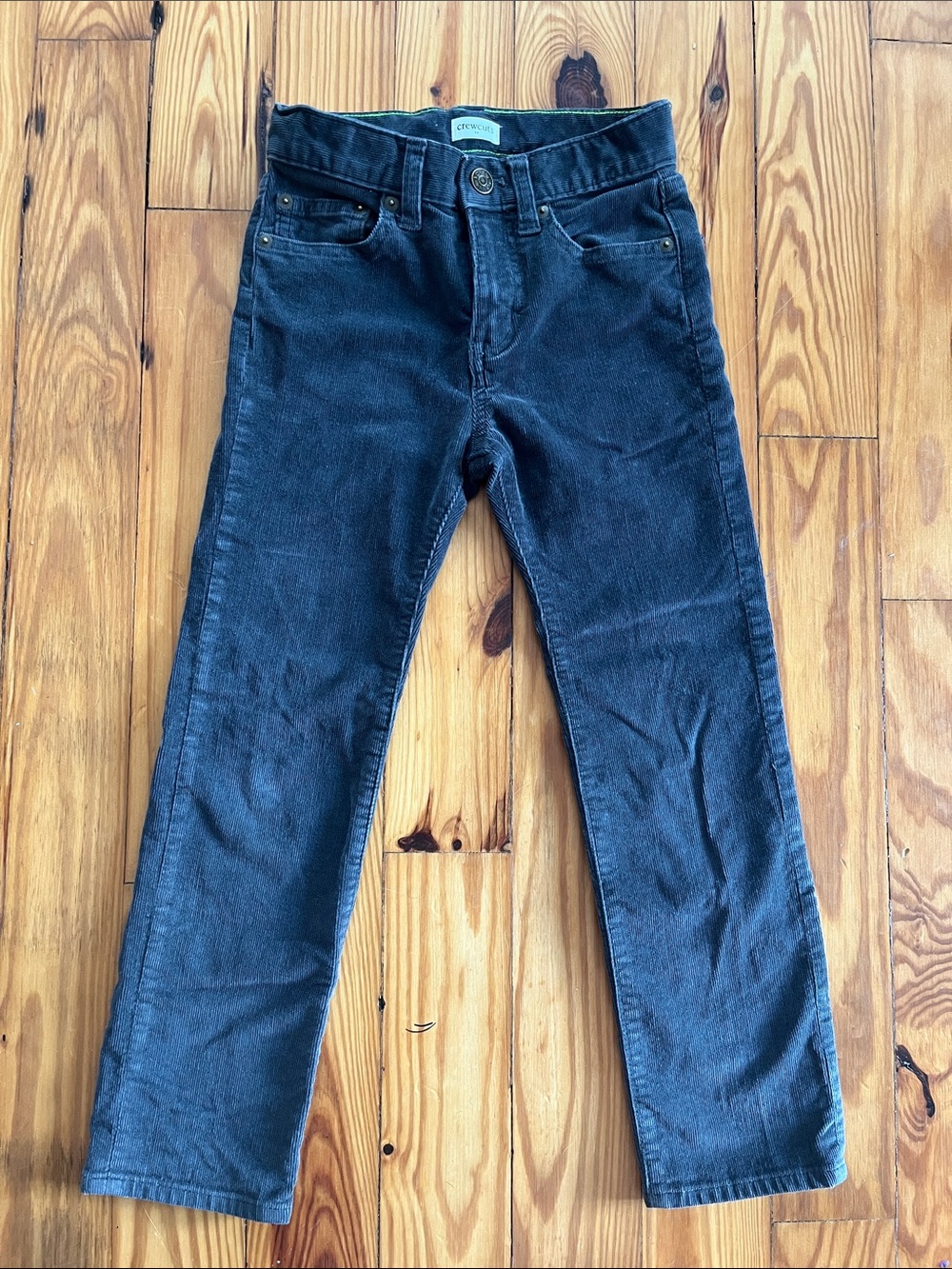 Crewcuts gray corduroy pants